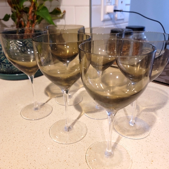 Dining Crate And Barrel Wine Glasses Poshmark